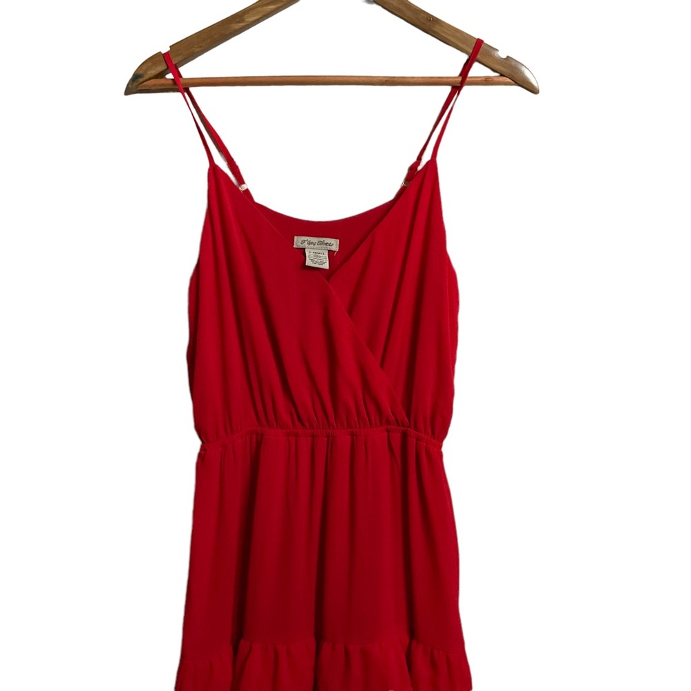 Flying Tomato Red Ruffle Maxi Dress - Picture 2 of 6